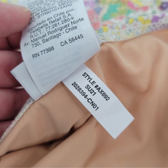 J Crew Belted Liberty Patchwork Dream Floral One Piece Bathing Suit 8 - Picture 12 of 13